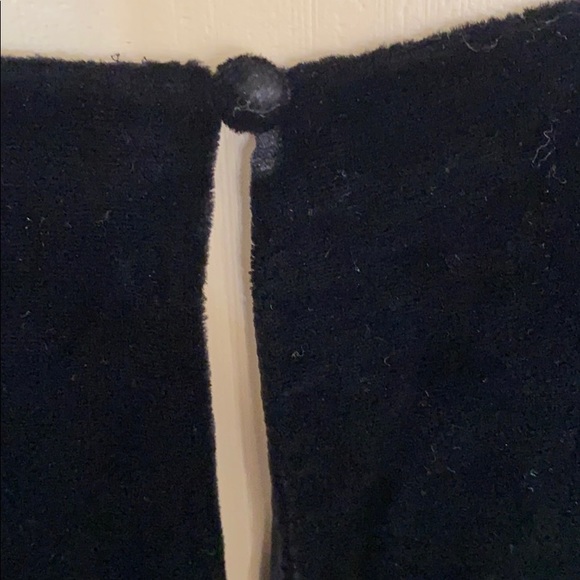 Joie black velvet top - Picture 3 of 5